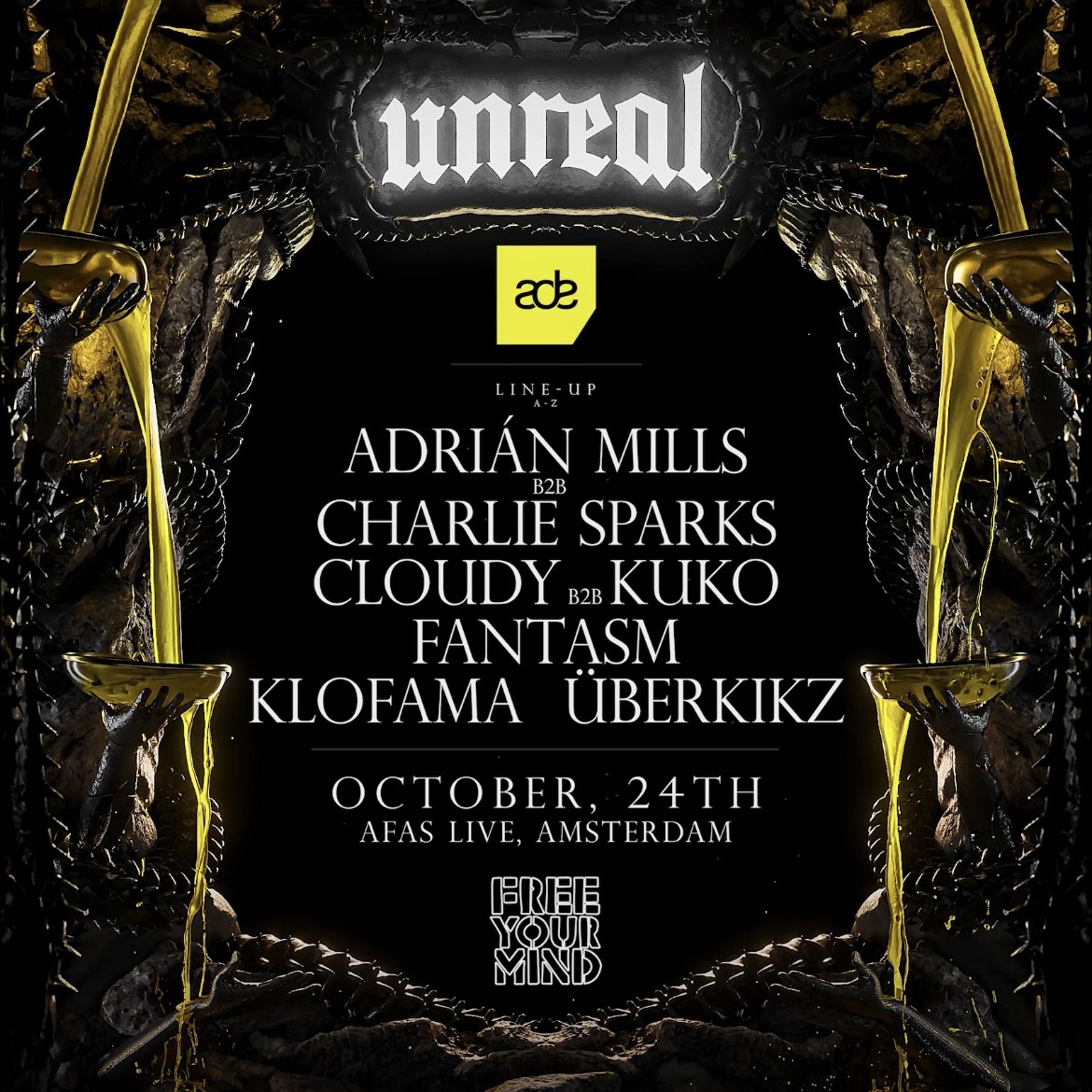Unreal x FYM ADE Friday